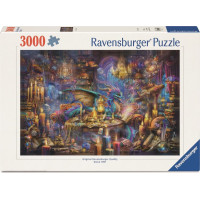 RAVENSBURGER Puzzle Kúzelná knižnica 3000 dielikov