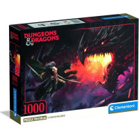 CLEMENTONI Puzzle Dungeons&Dragons: Z očí do očí 1000 dielikov