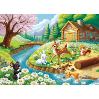 ART PUZZLE Puzzle Jarná radosť 25 dielikov