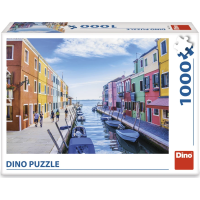 DINO Puzzle Kanál v Benátkach 1000 dielikov