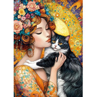 CHERRY PAZZI Puzzle Kráska a zviera 1000 dielikov