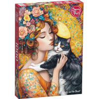 CHERRY PAZZI Puzzle Kráska a zviera 1000 dielikov