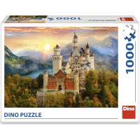 DINO Puzzle Maľovaný Neuswanstein 1000 dielikov