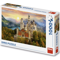 DINO Puzzle Maľovaný Neuswanstein 1000 dielikov