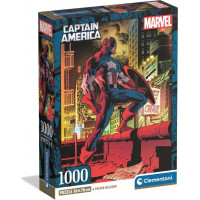 CLEMENTONI Puzzle Marvel: Kapitán Amerika 1000 dielikov