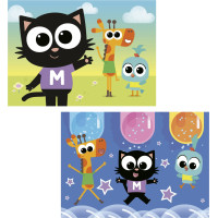 EDUCA Puzzle Milo 2x20 dielikov