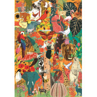 CLEMENTONI Puzzle More is More: Zvieratá a rastliny 1000 dielikov
