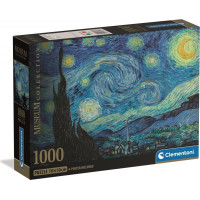 CLEMENTONI Puzzle Museum Collection: Hviezdna noc 1000 dielikov
