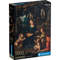 CLEMENTONI Puzzle Museum Collection: Madona v skalách 1000 dielikov