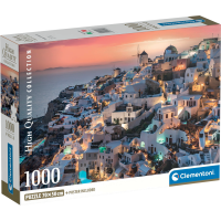 CLEMENTONI Puzzle Odtiene Santorini 1000 dielikov