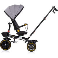 CHIPOLINO Trojkolka so strieškou Max Sport 2v1 Anthracite