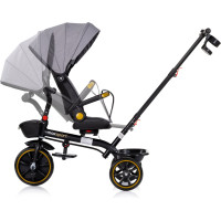 CHIPOLINO Trojkolka so strieškou Max Sport 2v1 Anthracite