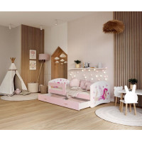 Detská posteľ LUCY so šuplíkom - 160x80 cm - VÍLA