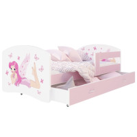 Detská posteľ LUCY so šuplíkom - 160x80 cm - VÍLA