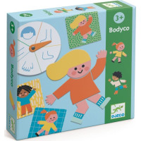 DJECO Hra na rozpoznávanie častí tela Bodyco