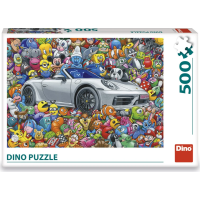 DINO Puzzle Erikovej hračky 500 dielikov
