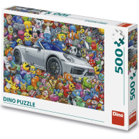 DINO Puzzle Erikovej hračky 500 dielikov