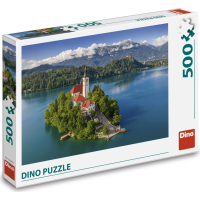 DINO Puzzle Jazero Bled 500 dielikov