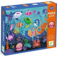 DJECO Puzzle Tactilo sea 24+8 dielikov