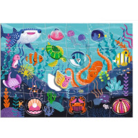 DJECO Puzzle Tactilo sea 24+8 dielikov