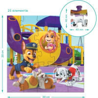 DODO Puzzle Tlapková patrola: Na ihrisku 3v1 (25,36,54 dielikov)