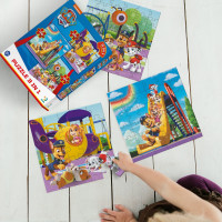 DODO Puzzle Tlapková patrola: Na ihrisku 3v1 (25,36,54 dielikov)