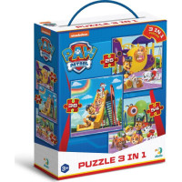 DODO Puzzle Tlapková patrola: Na ihrisku 3v1 (25,36,54 dielikov)
