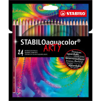 STABILO Súprava pasteliek Aquacolor Arty 24ks