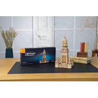 UGEARS Svietiace 3D puzzle Alexandrijský maják 340 dielikov