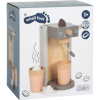 small foot Drevený kávovar s príslušenstvom Tasty šedý