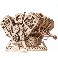 UGEARS 3D puzzle Motor V8, 776 dielikov