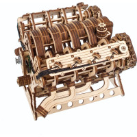 UGEARS 3D puzzle Motor V8, 776 dielikov