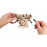 UGEARS 3D puzzle Motor V8, 776 dielikov