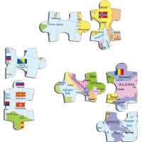 Larsen Vzdelávacie puzzle Európa Politická mapa 48 dielikov