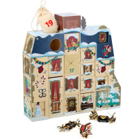 Vilac Drevený adventný kalendár na naplnenie Domček