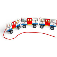 Bigjigs Toys Ťahacia hračka Londýnske metro