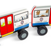 Bigjigs Toys Ťahacia hračka Londýnske metro