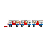Bigjigs Toys Ťahacia hračka Londýnske metro