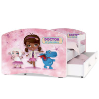 Detská posteľ LUCY so zásuvkou - 180x90 cm - DOCTOR OF plushies