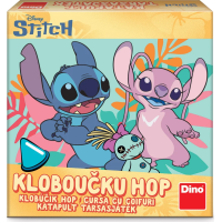 DINO Hra Klobúčika, hop - Stitch a Angel