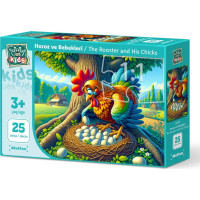 ART PUZZLE Puzzle Kohút s vajíčkami 25 dielikov