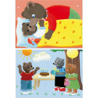 EDUCA Puzzle Petit Our Brun 2x20 dielikov