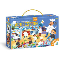 DODO Puzzle Povolanie: Kuchár 150 dielikov