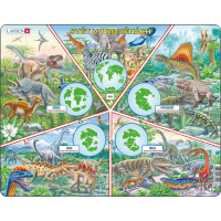 LARSEN Puzzle Svet v premenách 100 dielikov