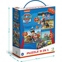 DODO Puzzle Tlapková patrola: Pripravenie do akcie 3v1 (25,36,54 dielikov)