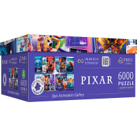 TREFL Puzzle UFT Epická animovaná galéria Disney Pixar 6000 dielikov
