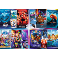 TREFL Puzzle UFT Epická animovaná galéria Disney Pixar 6000 dielikov