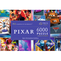TREFL Puzzle UFT Epická animovaná galéria Disney Pixar 6000 dielikov