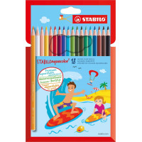 STABILO Sada pasteliek Aquacolor 18ks