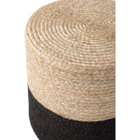 Sedací vak JUTTA POUF 106237 Beige/Black